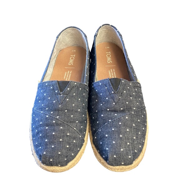 Toms Canvas Slip-on Shoes - Picture 3 of 8
